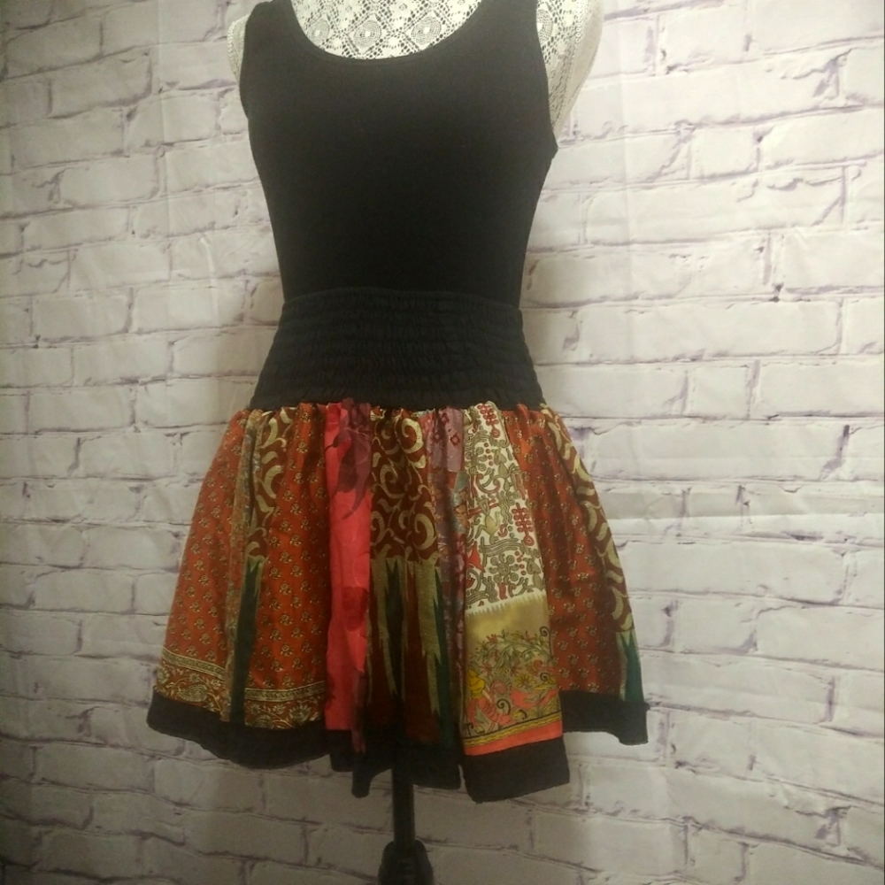 Silk skirt
